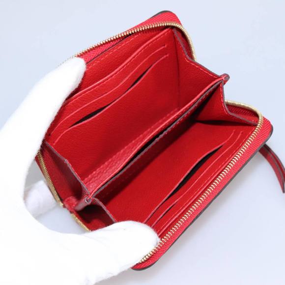 LOUIS VUITTON Monogram Empreinte Zippy Coin Purse Orian M60552 LV Auth am7102A - Picture 15 of 16